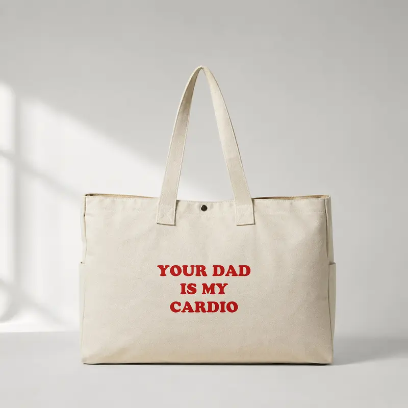 Your Dad Is My Cardio Daily Tote Bag