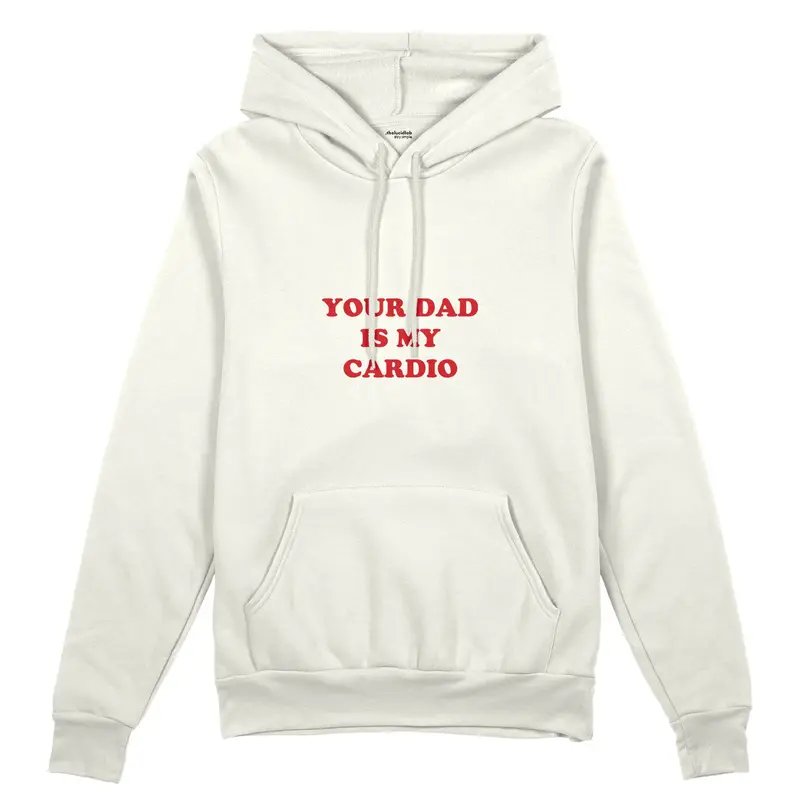Your Dad Is My Cardio Oversize Hoodie