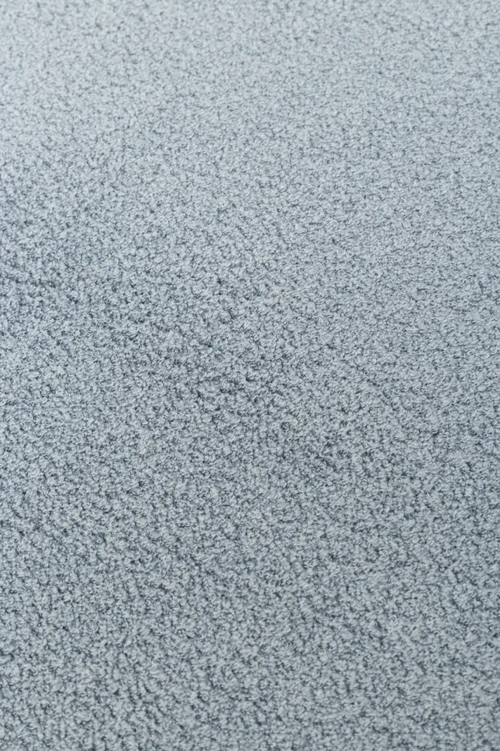 Zen Amorf 01 Mavi Özel Şekilli Kesim Yumuşak Tuşeli Sıkı Dokuma Makine Halısı