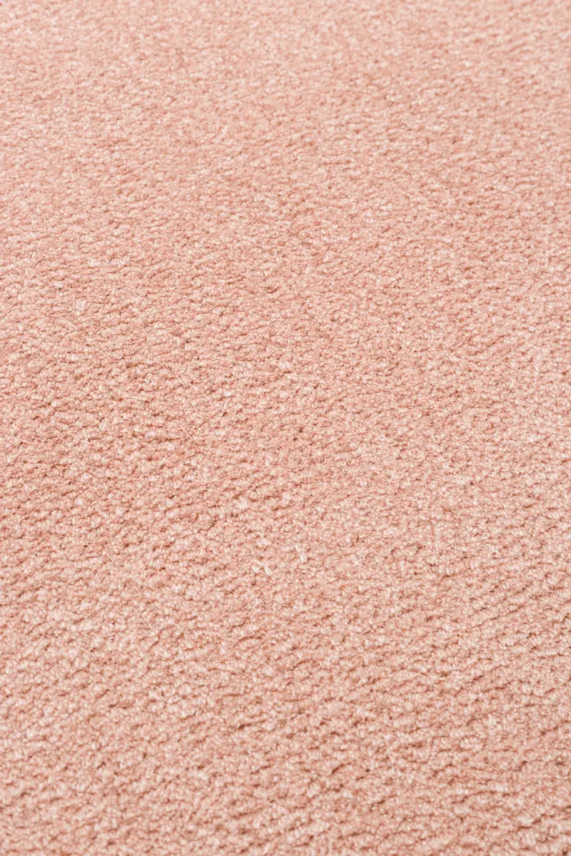 Zen Amorf 05 Pembe Özel Şekilli Kesim Yumuşak Tuşeli Sıkı Dokuma Makine Halısı