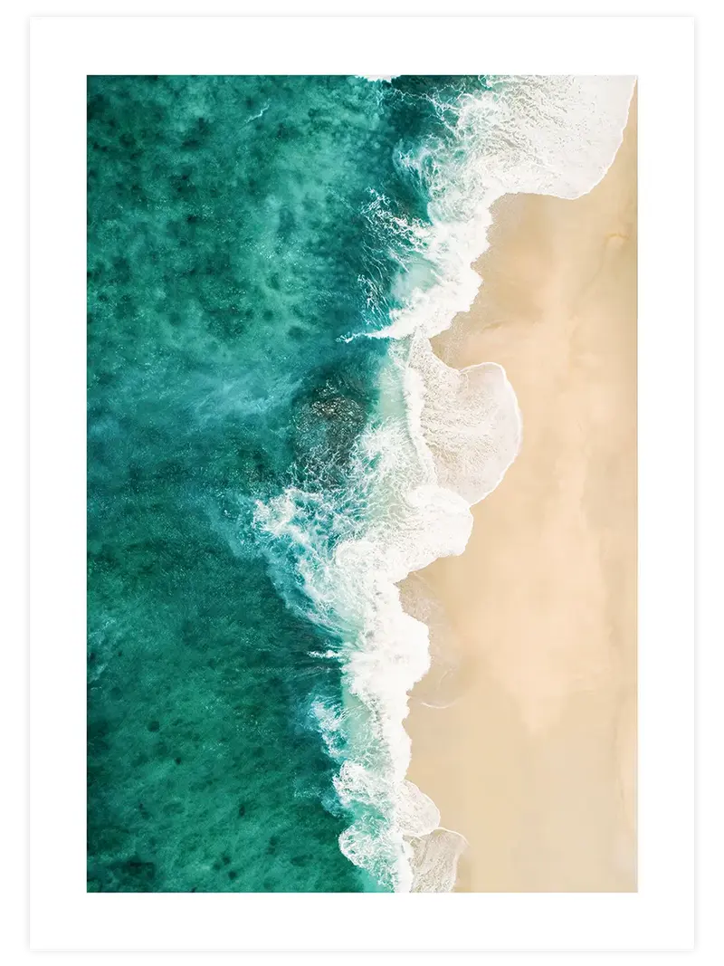 Zümrüt Kıyı – Art Print